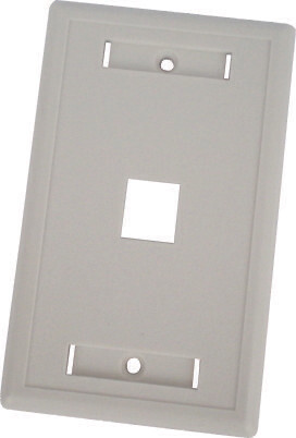 Keystone Flushmount Faceplates with Windows as Low as $.40 ea.