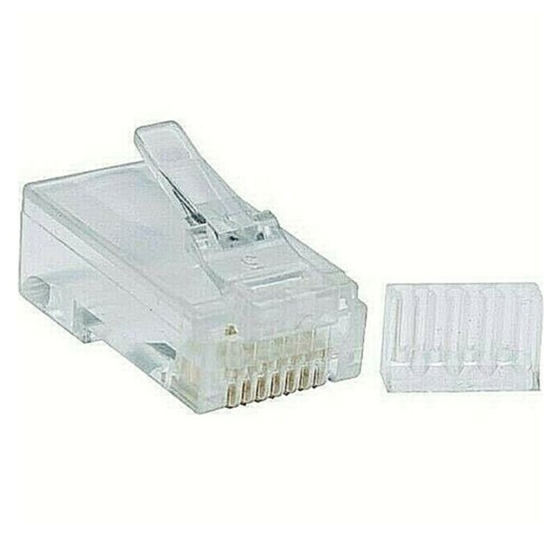100 pcs. - Cat6 Modular Plugs with Load Bar