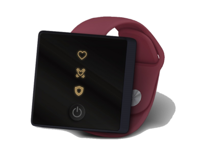 Electrostimulator DENAS-Cardio Mini, Blood Pressure Correction Device with 3 auto programs