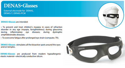 DENAS-Glasses, External Electrode for DENAS/NEURODENS-PCM