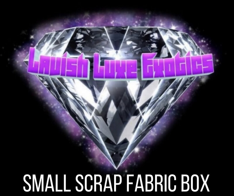 Small Scrap Fabric Box