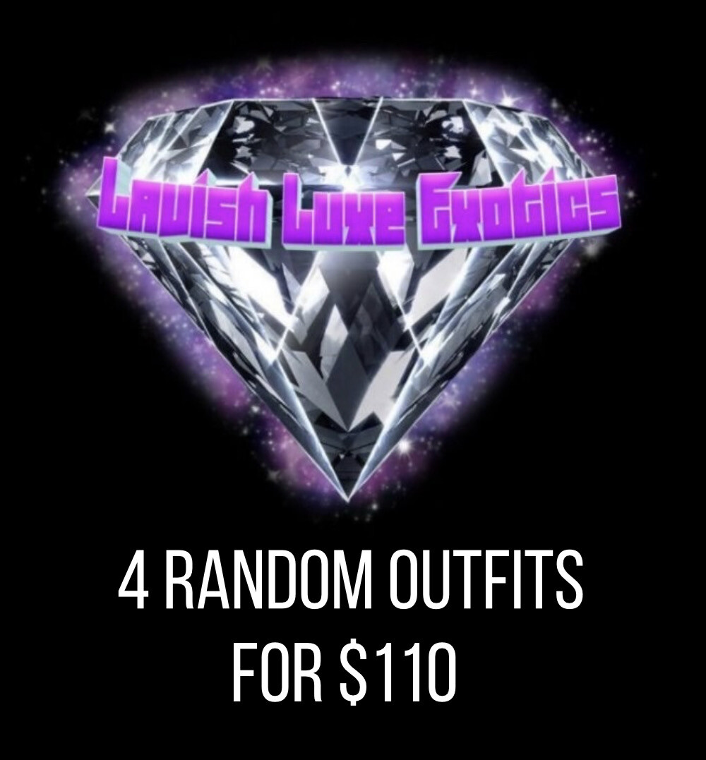 4 Random Outfits for $110