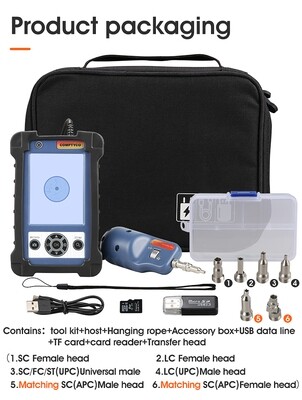 Fiber Optic Inspection Microscope Probe With 3.5 Inch Display Screen Monitor| |   - AUA 400