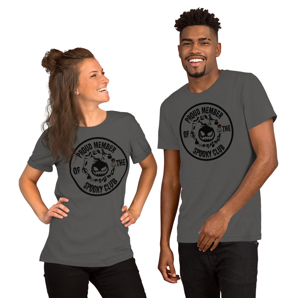 Proud member of the spooky club Unisex t-shirt