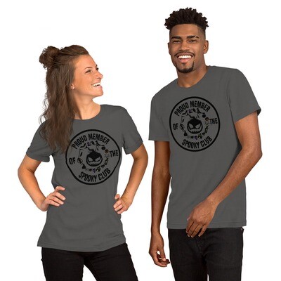 Proud member of the spooky club Unisex t-shirt