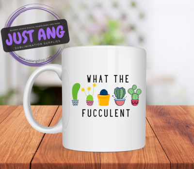 What The Fucculent Coffee Cup, Funny Plant Cup