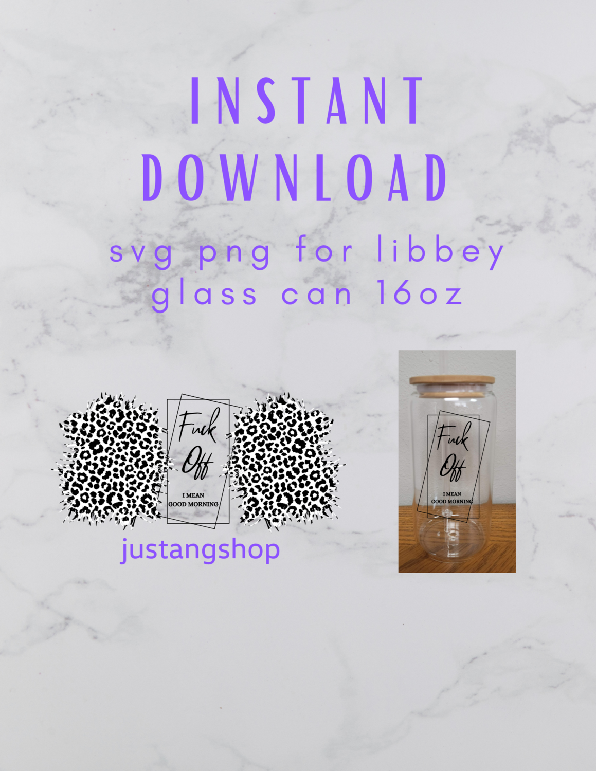 F*ck Off, I Mean Good Morning Digital Download PNG and SVG Download