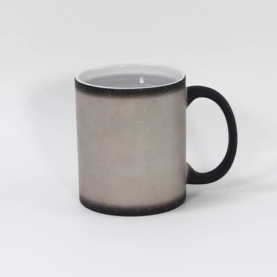 11oz Blank sublimation rainbow color change ceramic mug