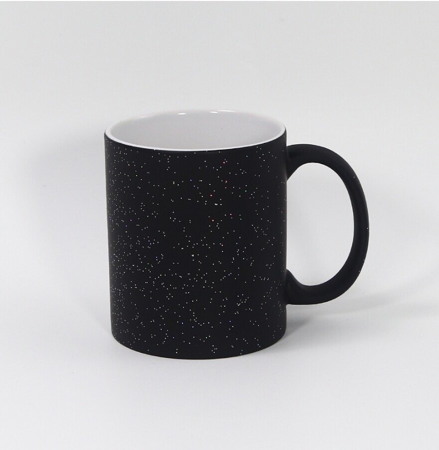 11oz Blank sublimation rainbow color change ceramic mug