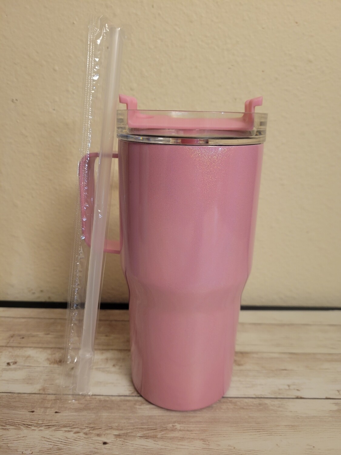 20oz Tumbler- Light Pink