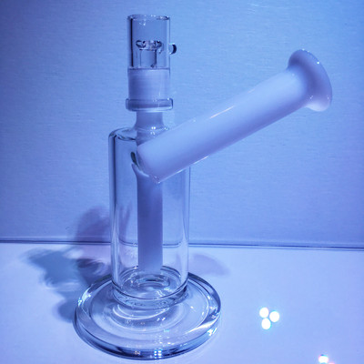 7.5&quot; White Shower Head Dab Rig Banger Hanger