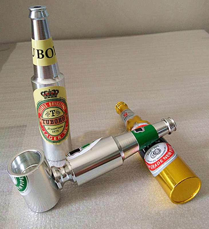 Miniature Beer Can Pipe