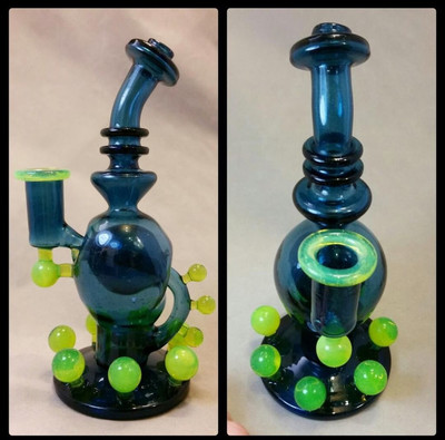 7&quot; Heavy Blue Stardust and Slyme Ball Rig