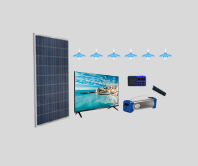 Omnivoltaic 32 Inch Solar TV Kit