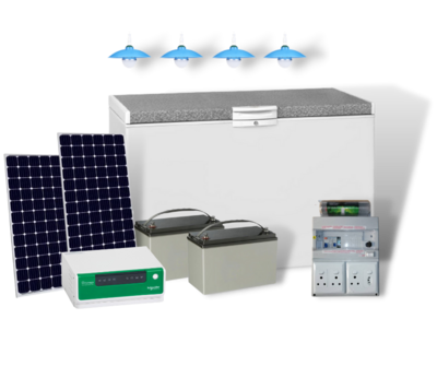 The Solar Hybrid freezer