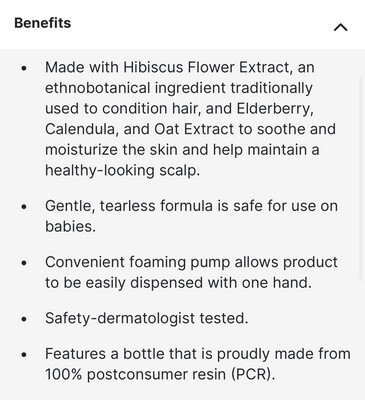 Epoch Baby Hair &amp; Body Wash