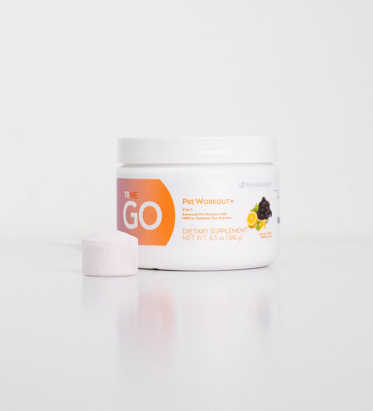 TRMe GO PreWorkout+ Powder Collagen