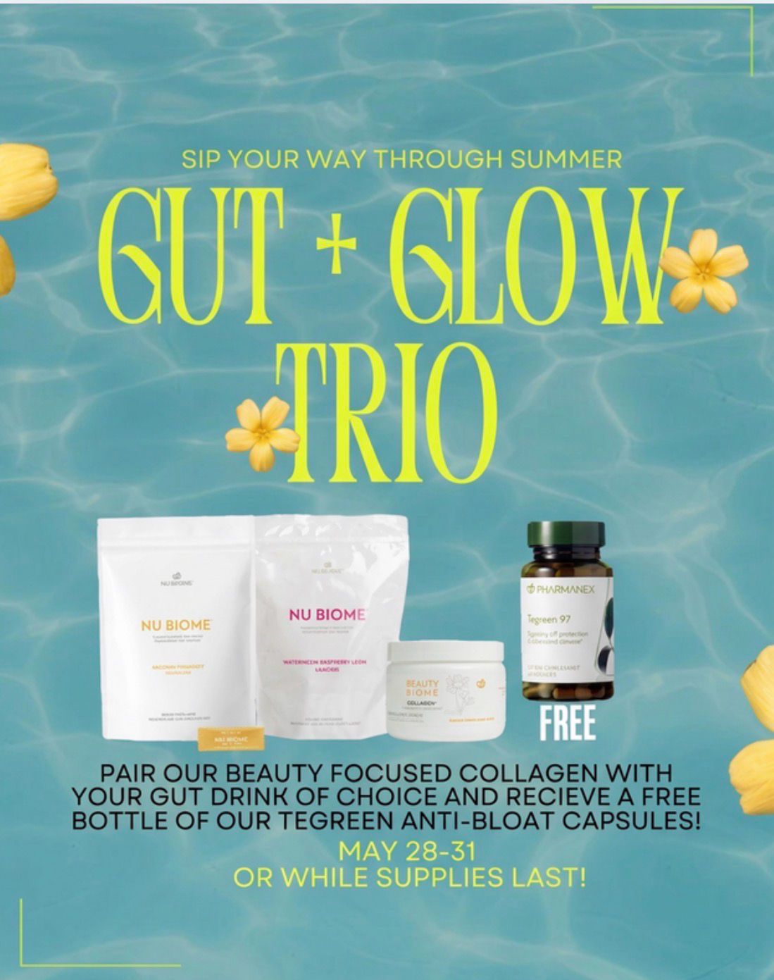 Gut + GLOW Trio