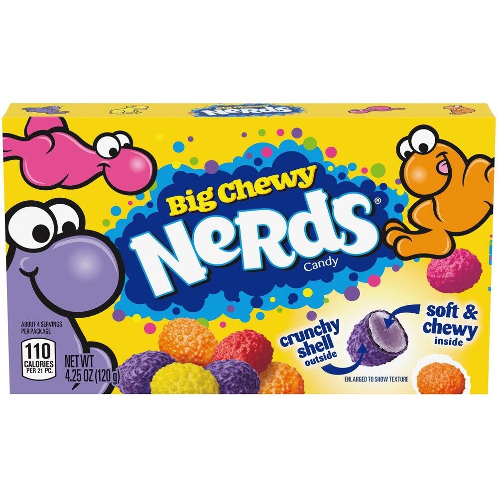 Nerds Big Chewy Sweets Theater Box Snack