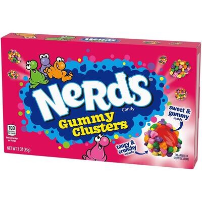 Nerds Gummy Clusters Chewy Sweets Theater Box Snack Nerds Gummy Clusters Chewy Sweets Theater Box Snack