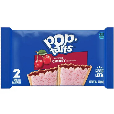 Kellogg&#39;s Pop-Tarts Frosted Cherry Toaster Pastries 2 Pack