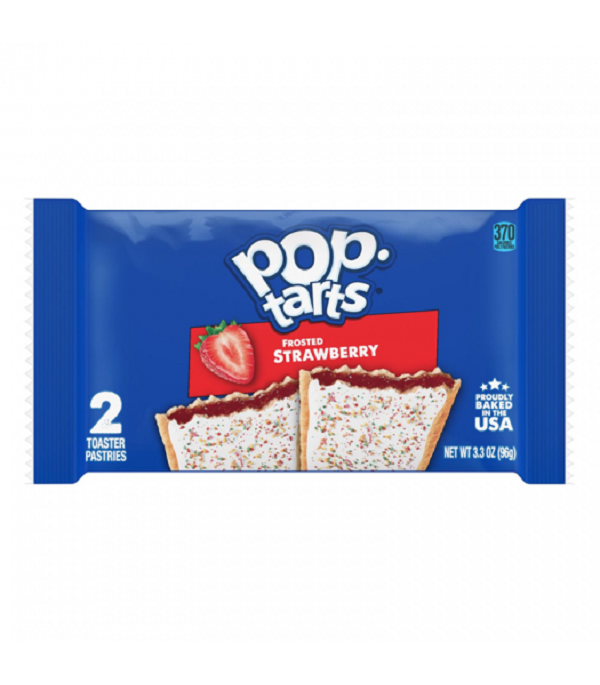 Kellogg&#39;s Pop-Tarts Frosted Strawberry Toaster Pastries 2 Pack