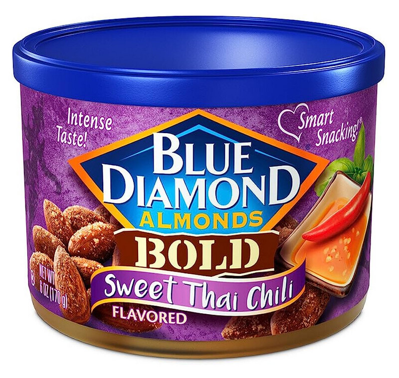 Blue Diamond Almonds Sweet Thai Chili Flavored Snack Nuts (170g)