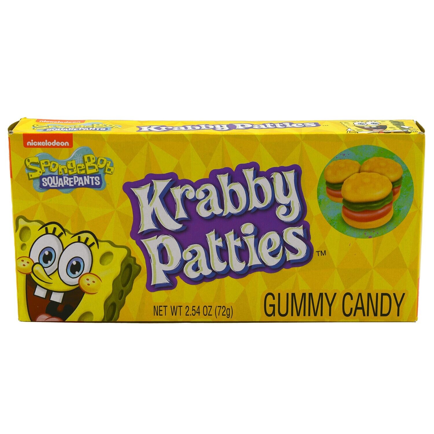 Nickelodeon, SpongeBob, Original Krabby Patties Gummy Sweets Theater Treat
