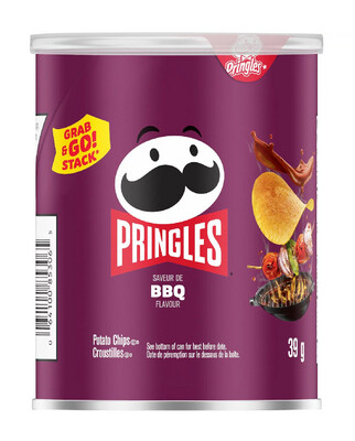 PRINGLES Grab &amp; Go BBQ Flavored Snack 39g
