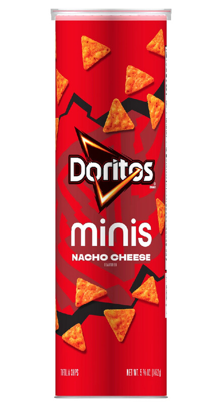 Doritos Minis Nacho Cheese Flavored Canister