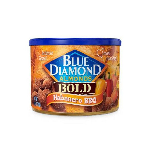 Blue Diamond Almonds Bold Habanero BBQ Flavored Snack Nuts