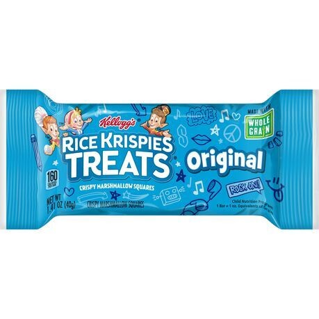 Kellogg&#39;s Rice Krispies Treats Crispy Marshmallow Squares Snack (37g)