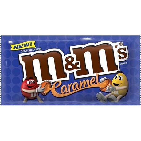 M&amp;M&#39;s Caramel Milk Chocolate Sweets 40g