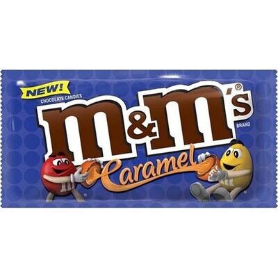 M&amp;M's Caramel Milk Chocolate Sweets 40g