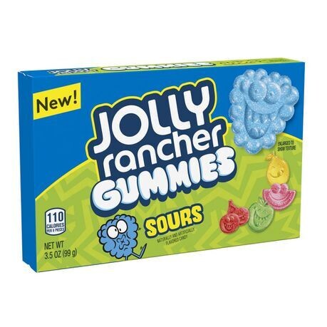 Jolly Rancher Gummies Sours Sweets Theater Box 99g