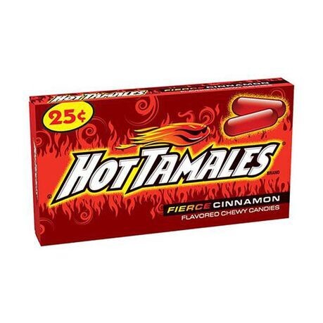 Hot Tamales - Fierce Cinnamon Chewy Sweets 22g
