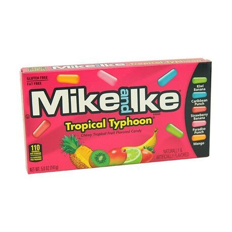 Mike &amp; Ike Theater Box Tropical Typhoon (141g)