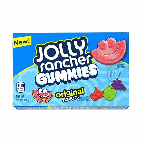 Jolly Rancher Original Flavors Gummies Sweets Theater Box 99g