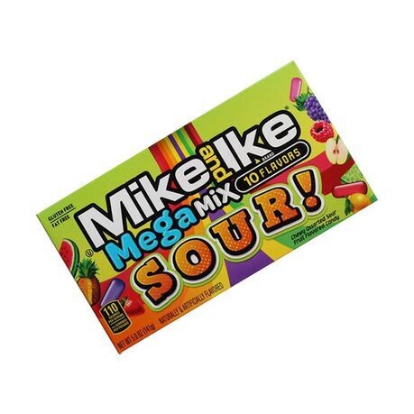 Mike and Ike Mega Mix Sour Theater Box (141g)