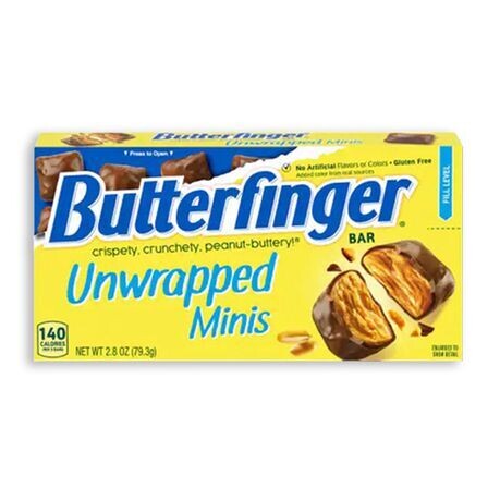 Butterfinger Minis, Peanut-Buttery Chocolate-y Candy Bars Sweets