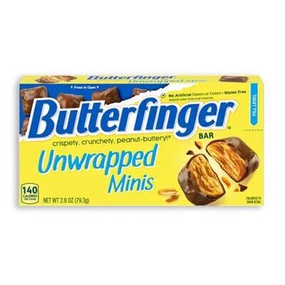 Butterfinger Minis, Peanut-Buttery Chocolate-y Candy Bars Sweets