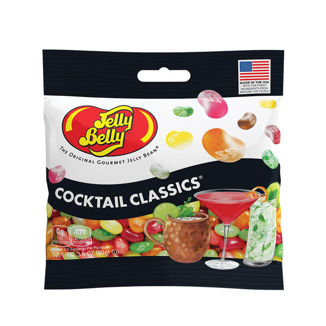Jelly Belly Cocktail Classics Soft Chewy Jelly Beans Sweets Snack