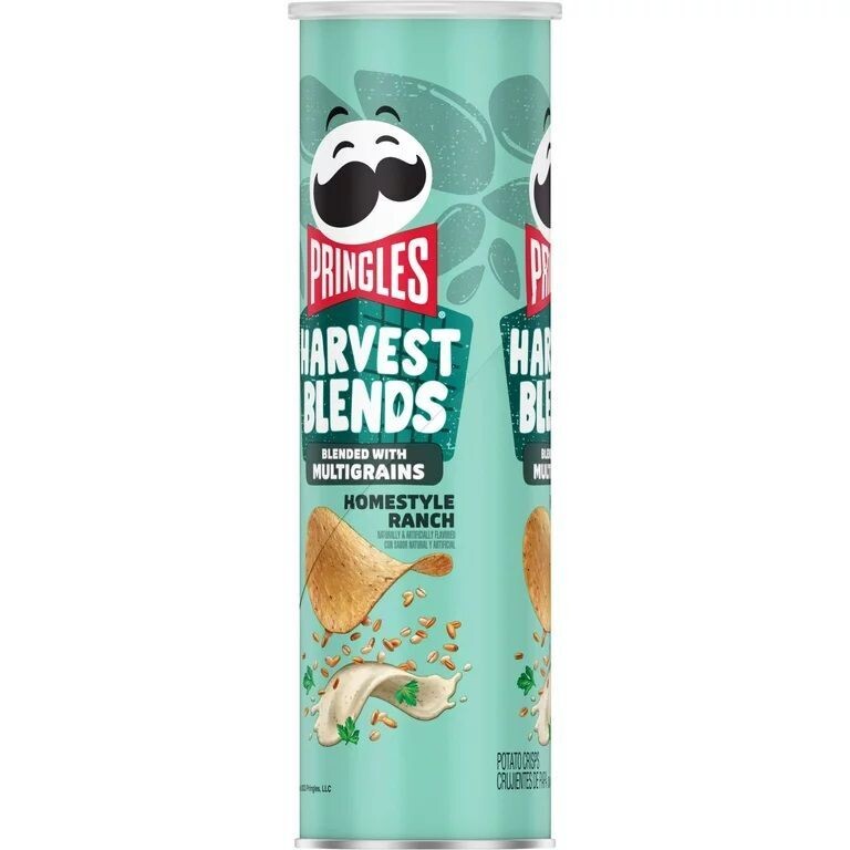 Pringles Harvest Blends Multigrain Homestyle Ranch Potato Crisps Chips
