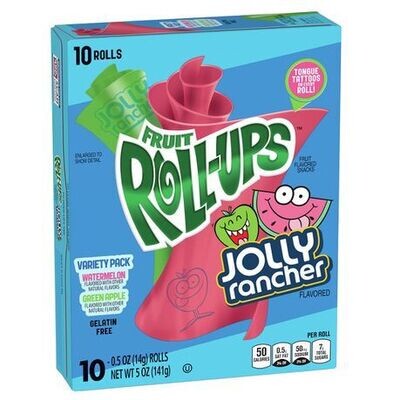 Betty Crocker Fruit Roll-Ups Jolly Rancher Fruit Flavored Snacks Sweets