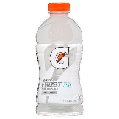 Gatorade Frost Glacier Cherry Thirst Quencher Energy Sports Drink Bottle
