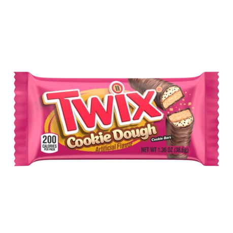 TWIX Cookie Dough Full Size Candy Bar - 38.6g