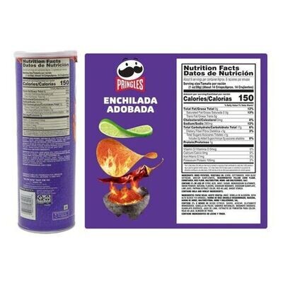 Pringles Spicy Sensation Enchilada Adobada