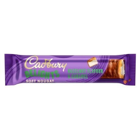 Cadbury Delights Soft Nougat Hazelnut &amp; Caramel