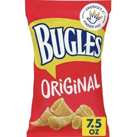 Bugles Crispy Corn Snacks Original Flavor Snack Bag