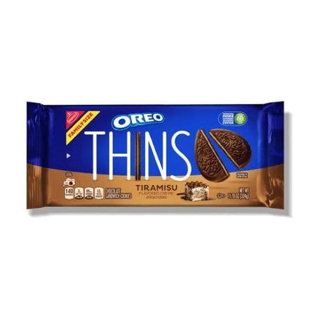 Oreo Thins Tiramisu Biscuits - 334g